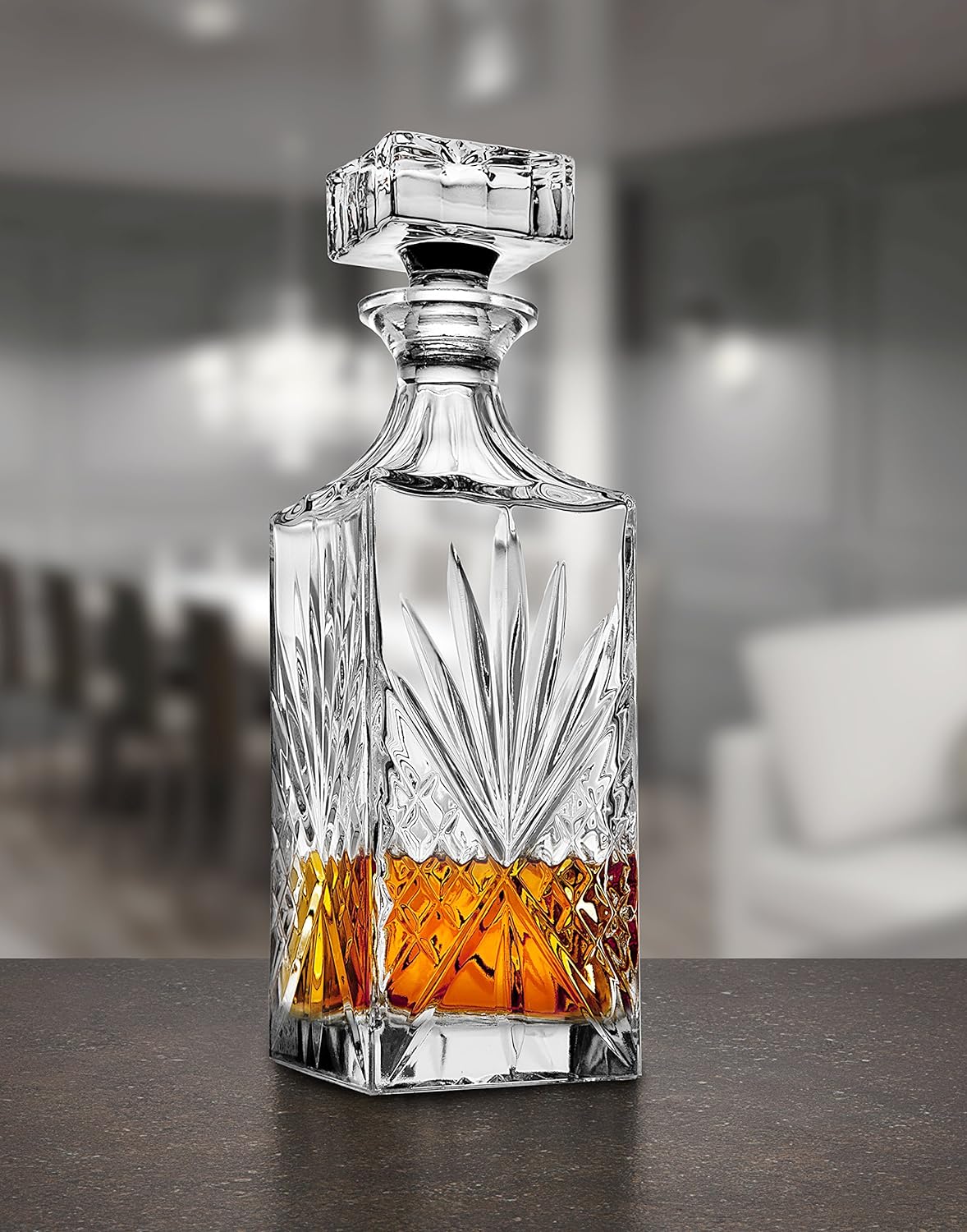 irish cut whiskey decanter