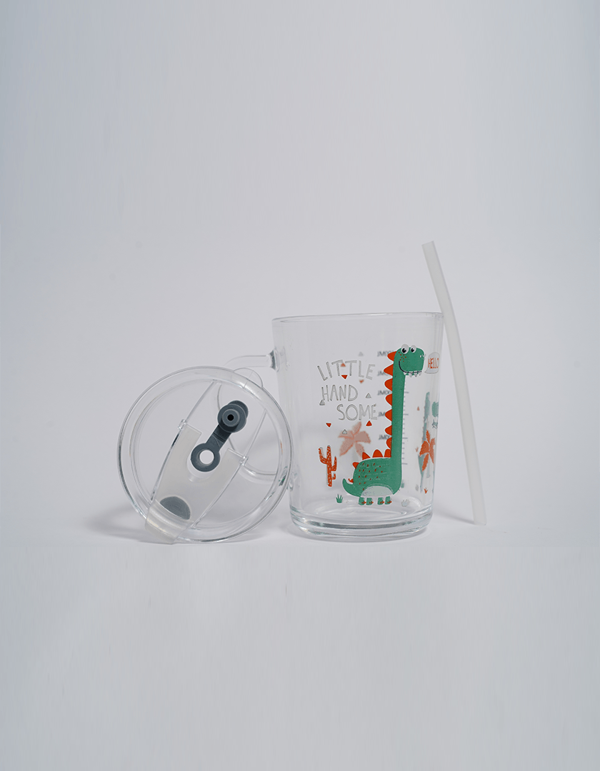 Cartoon Kids Cup Handle Sippers