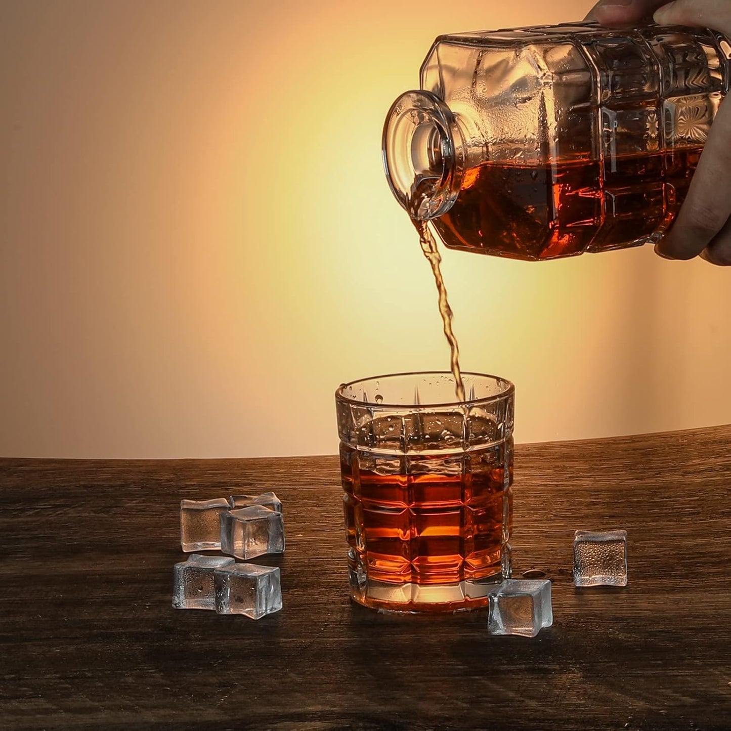 liquor decanter set