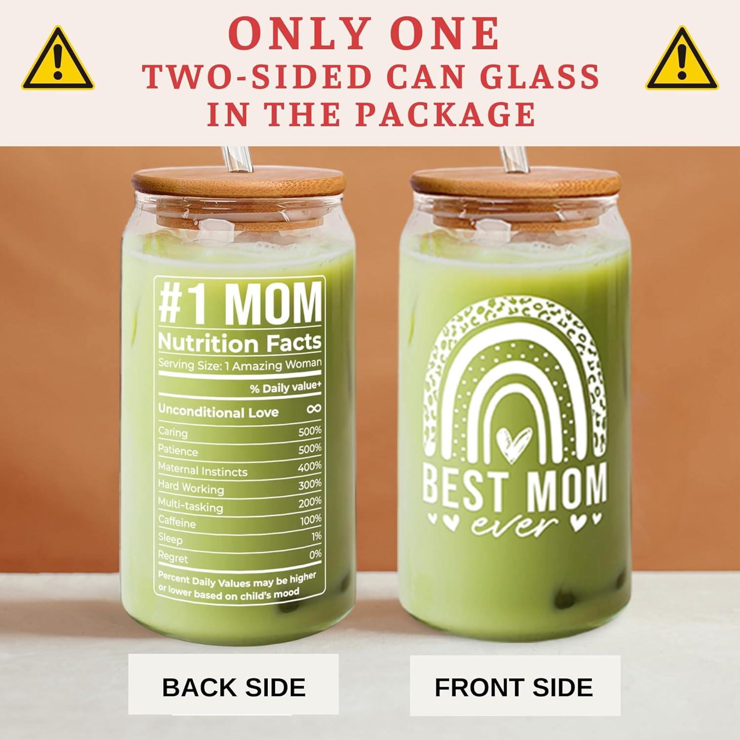mothers day gift glass mug