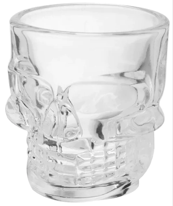 Moden Crystal Clear Skull Shot Glass Set for Vodka Shot, Tequila Shot, Liquor Shot, Wine Tasting, Cocktail Pour, Bar Accessory & Home Decor