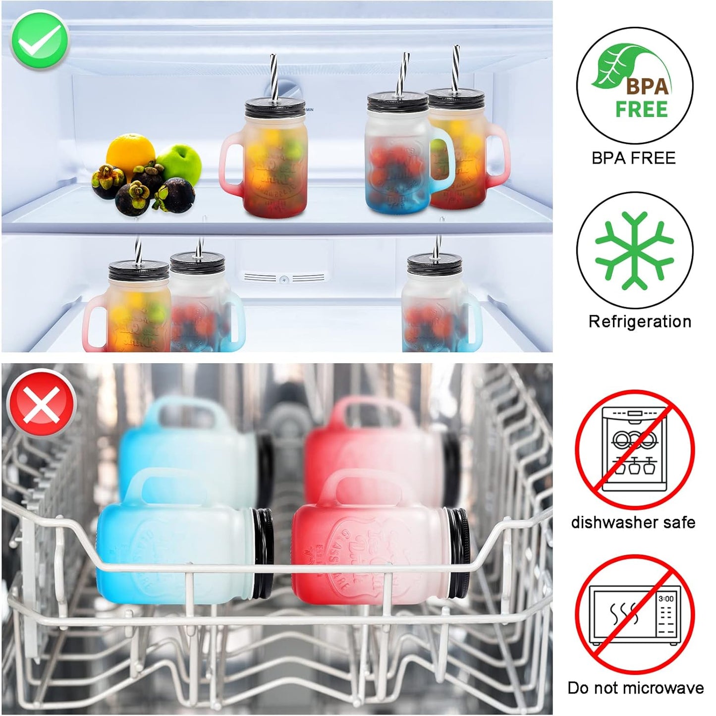 reusable juice jar cup