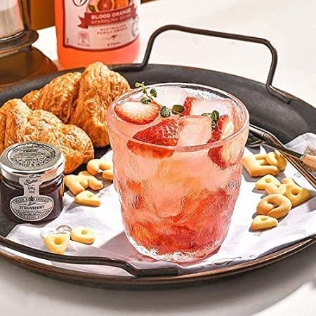 textured crystal whiskey glass set online india