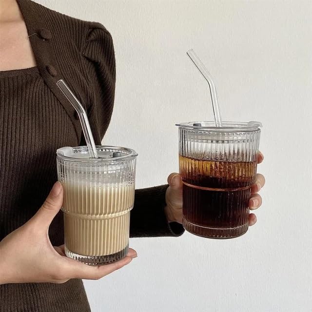 transparent can shaped juice tumbler