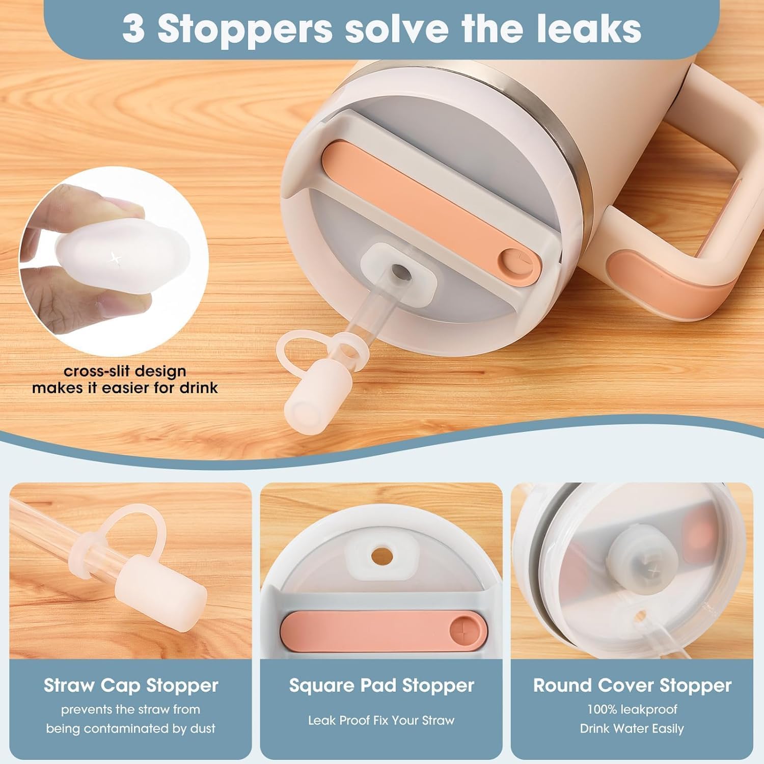 travel mug with straw