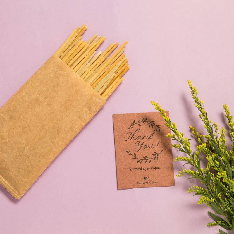 Wheat Stem Drinking Straws with bottal | 1 Natural Disposable Straw | Biodegradable Eco friendly Straws