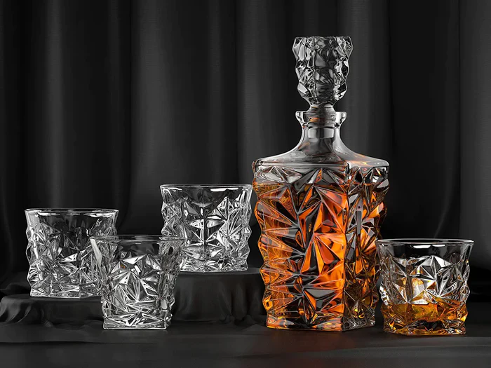 whiskey decanter set