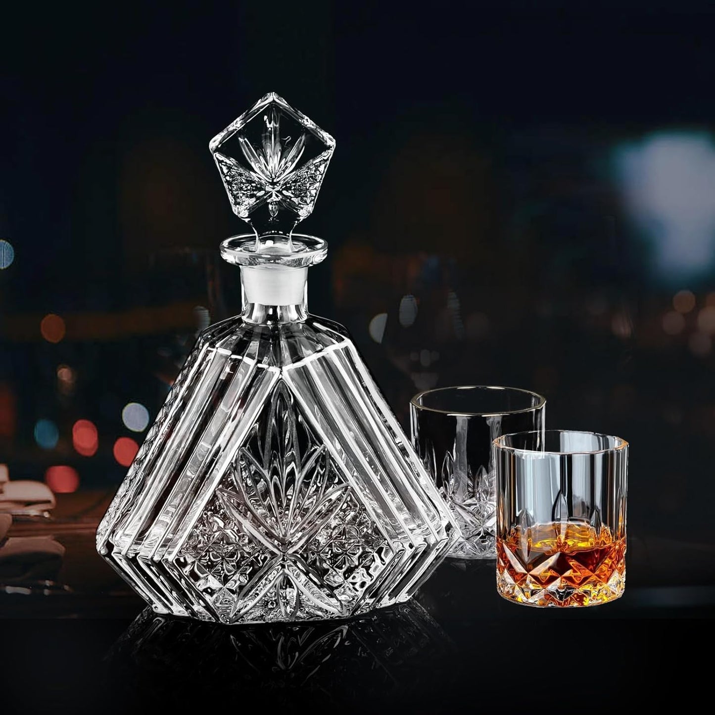 whiskey decanter set