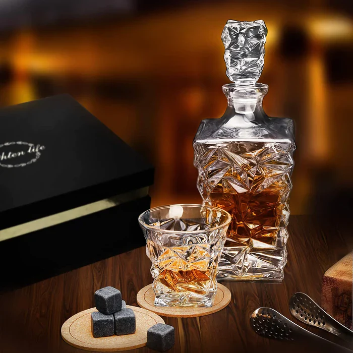 whiskey decanter set