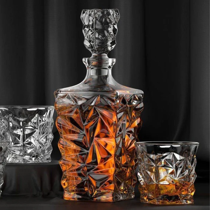 whiskey decanter set