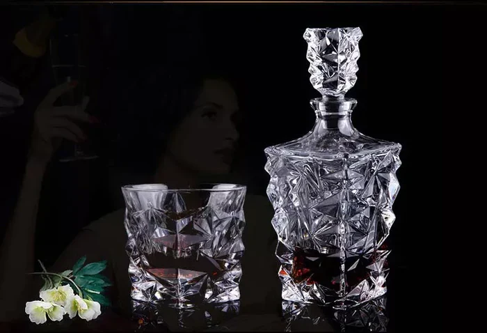 whiskey decanter set