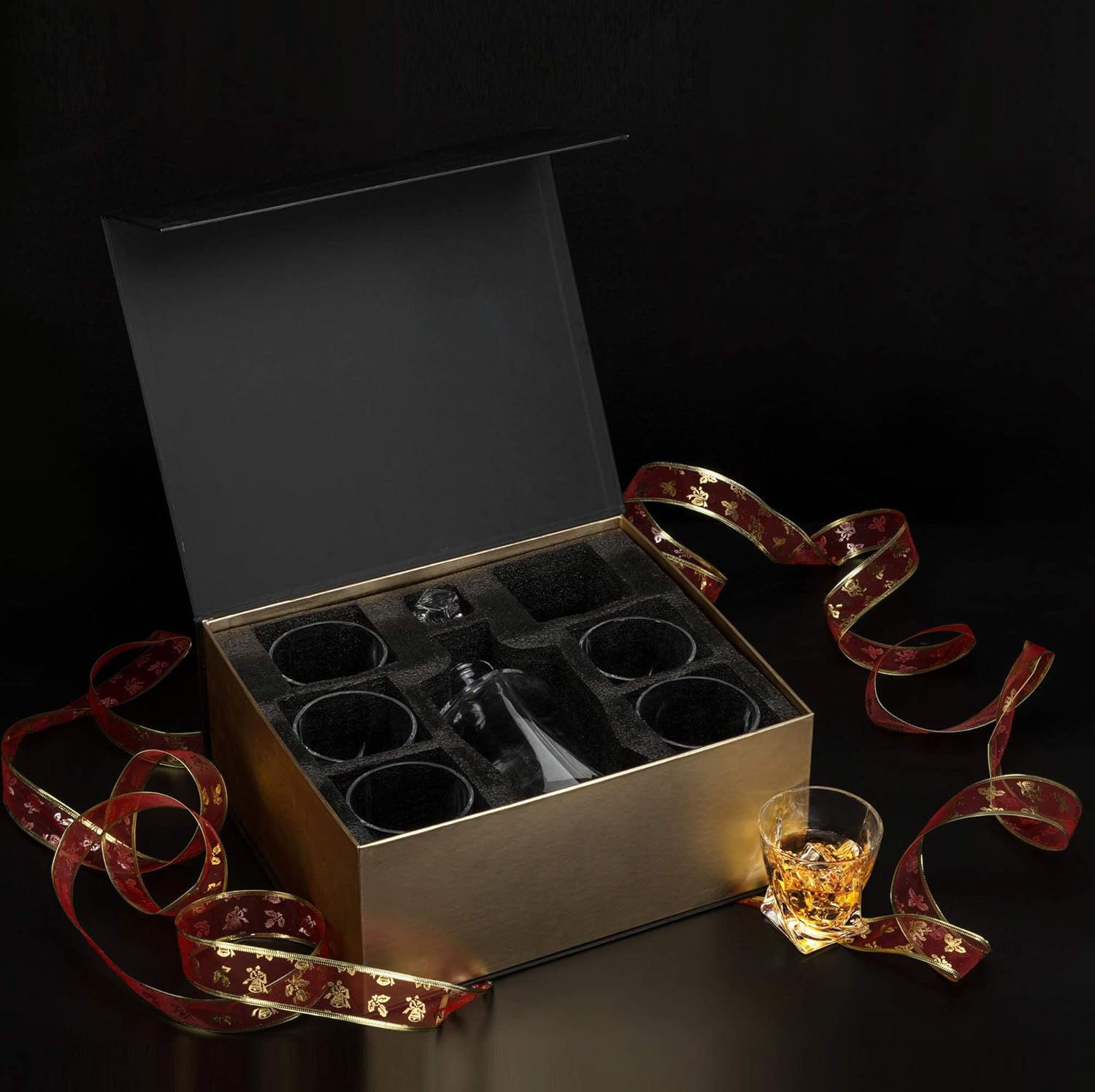 whiskey gift set