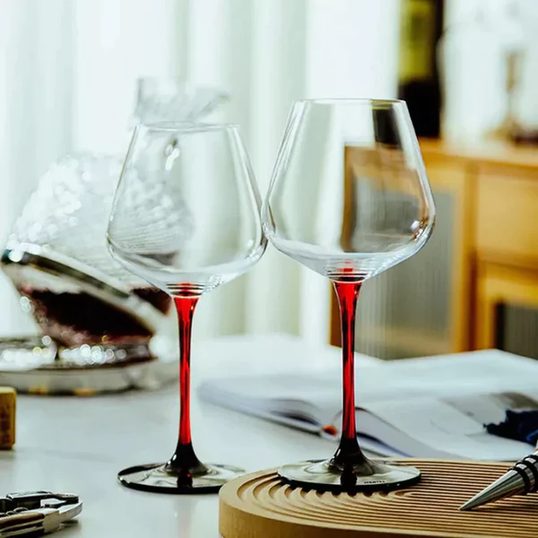 white wine glass crystal