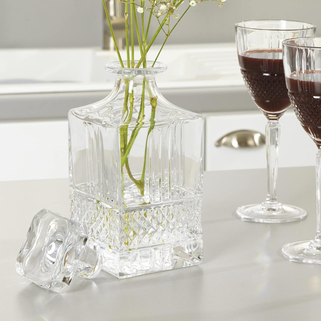 wine whiskey decanter