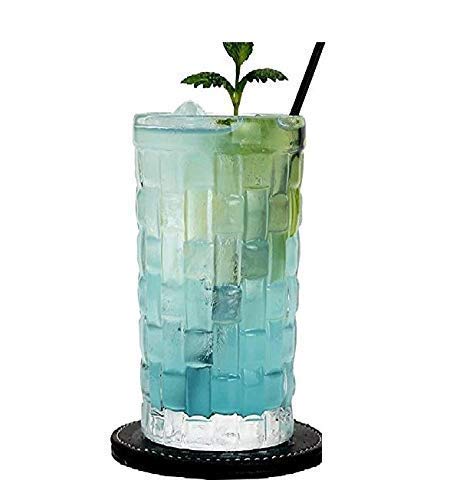 Crystal Tall Highball Glasses Set for Drinking Water, Beer, Soda, Fresh Juice 280 ML (Pack of - 2)