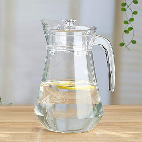 Aquatic Glass jug Pitcher with Lid 1.3 LTR