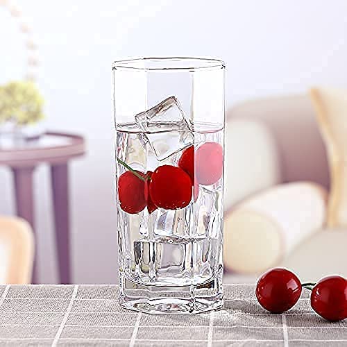 Pack of 6) Heavy Base Cocktail Glasses - Tall Drinking Glasses for Water,  Juice, Beer, Wine, Cocktail, Milk, Tea Glass Price in India - Buy (Pack of  6) Heavy Base Cocktail Glasses 