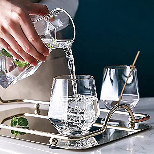 Juice Glass Drink Glass Water Drink Glass Set of 6 250 Ml Frozen Glaci –  chalbhaipartykartehai