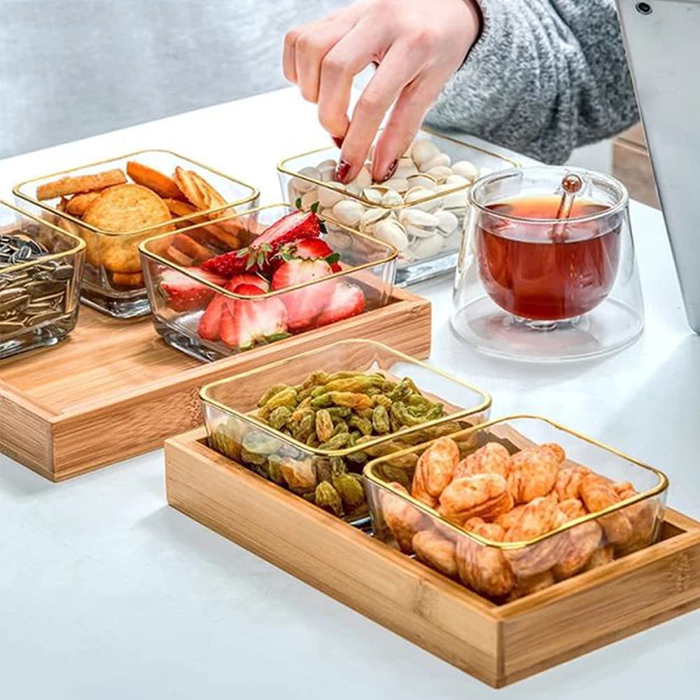 Glass Plate Square Shaped Dishes Square Glass Dish Set Luxury