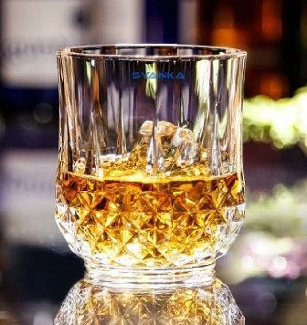 Chalbhai Crystal Scotch Glass Set of 4