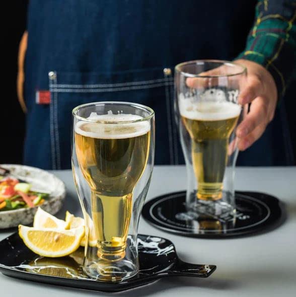 Chalbhai Double Walled Beer Glass 250ML