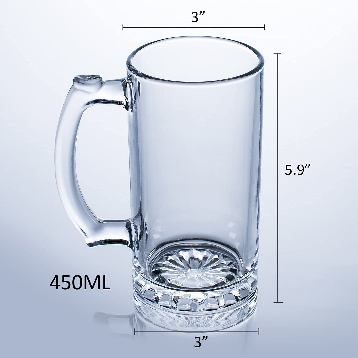 Chalbhai Lead Free Beer Glass Set