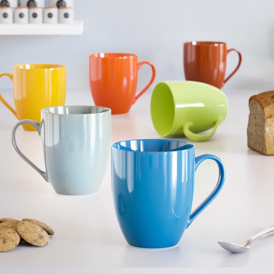 Chalbhai Multicolor Tea Mug Set of 6