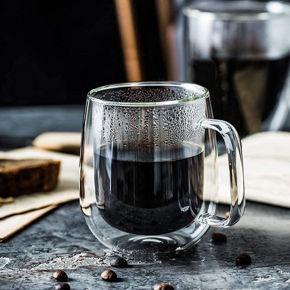 Double Wall Glass Mug