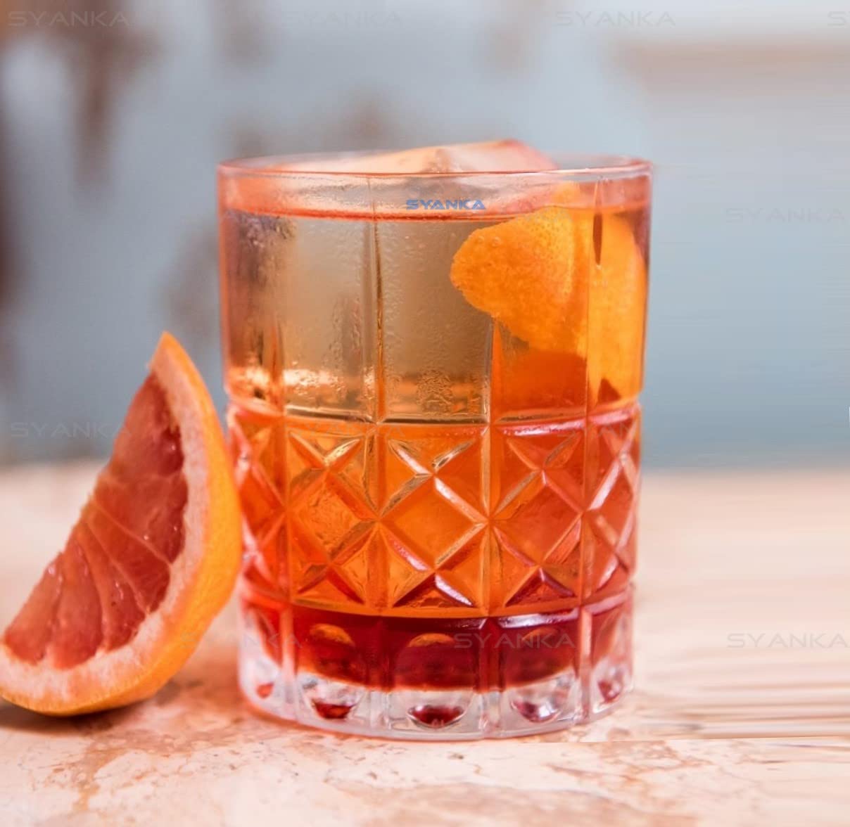 Elegant Italian Premium Juice Glass Set