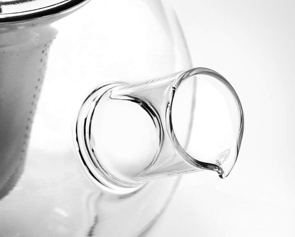 borosilicate glass teapot