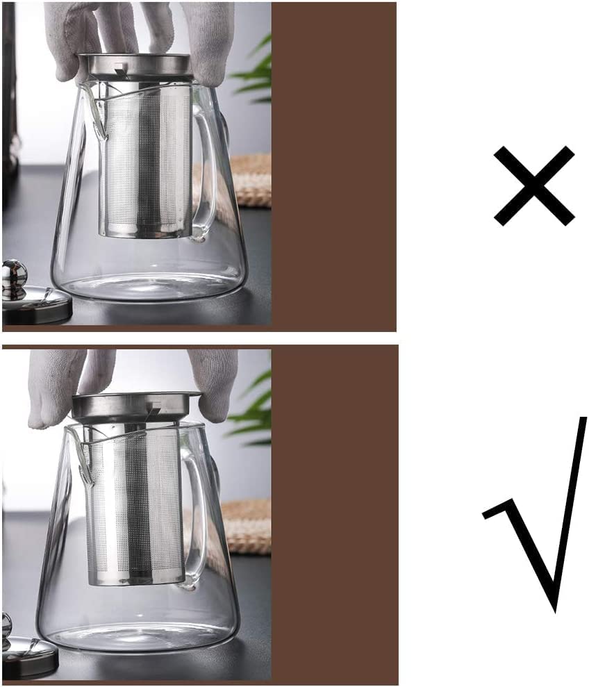 borosilicate glass teapot