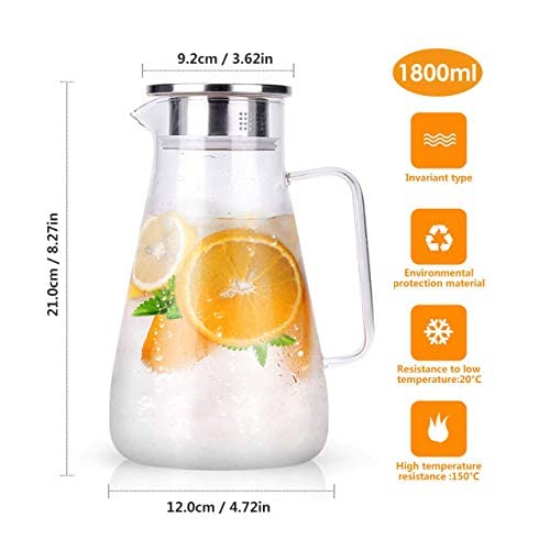 chalbhai juice iced tea water jug