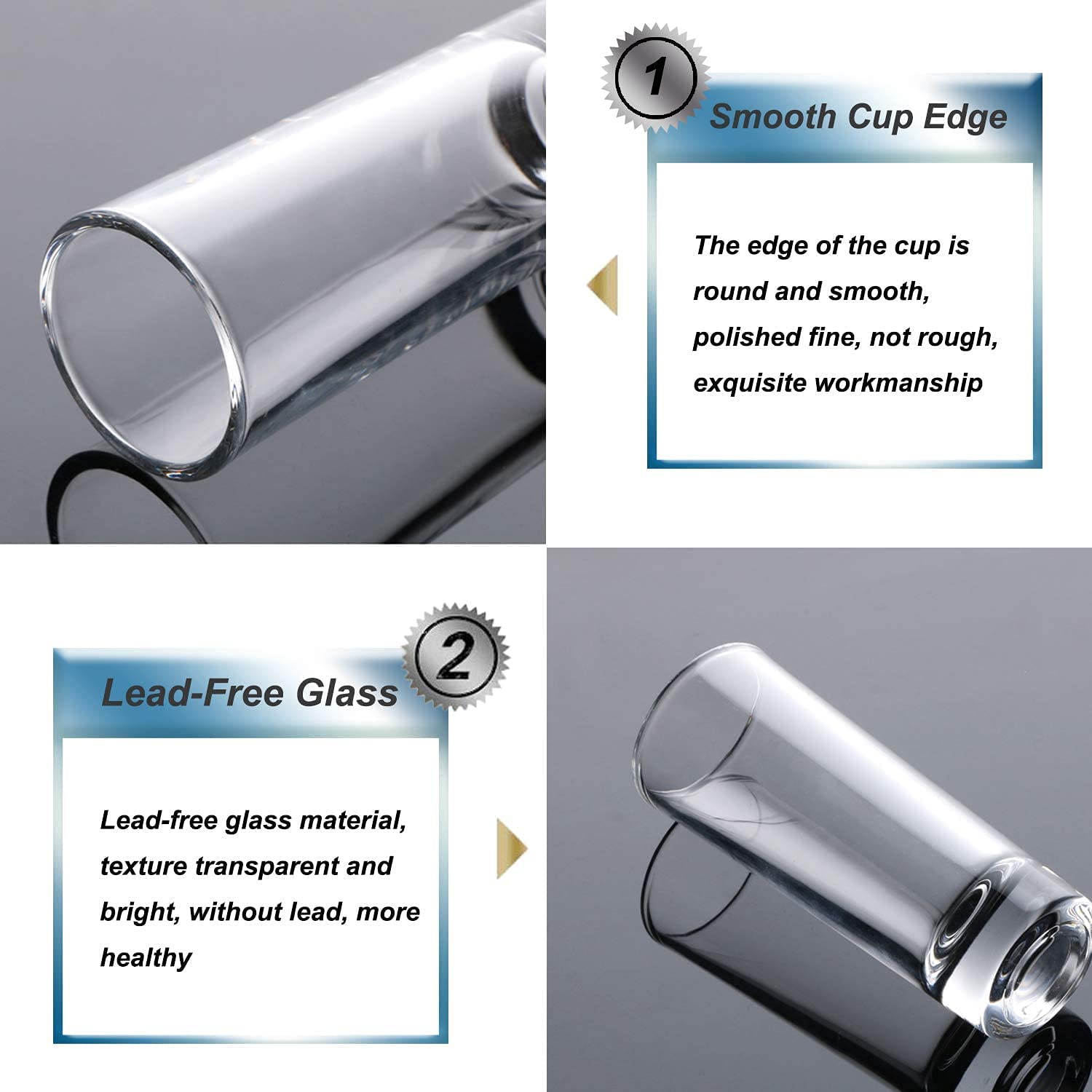 chalbhai tall shot glass set