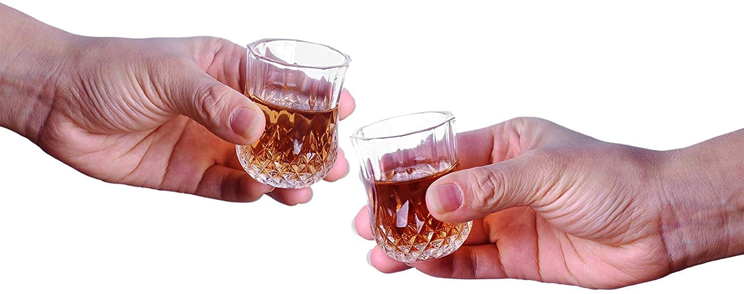 chalbhai vodka shot glass set