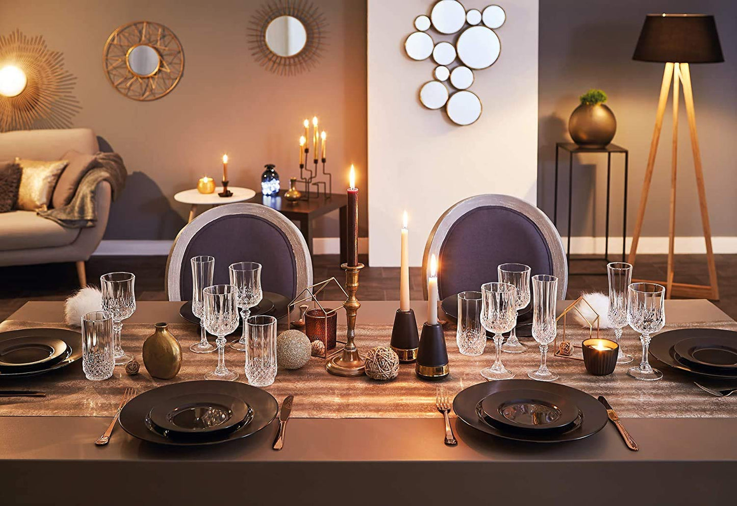 champagne stem glass