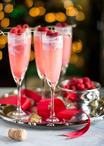 crystal champagne flute