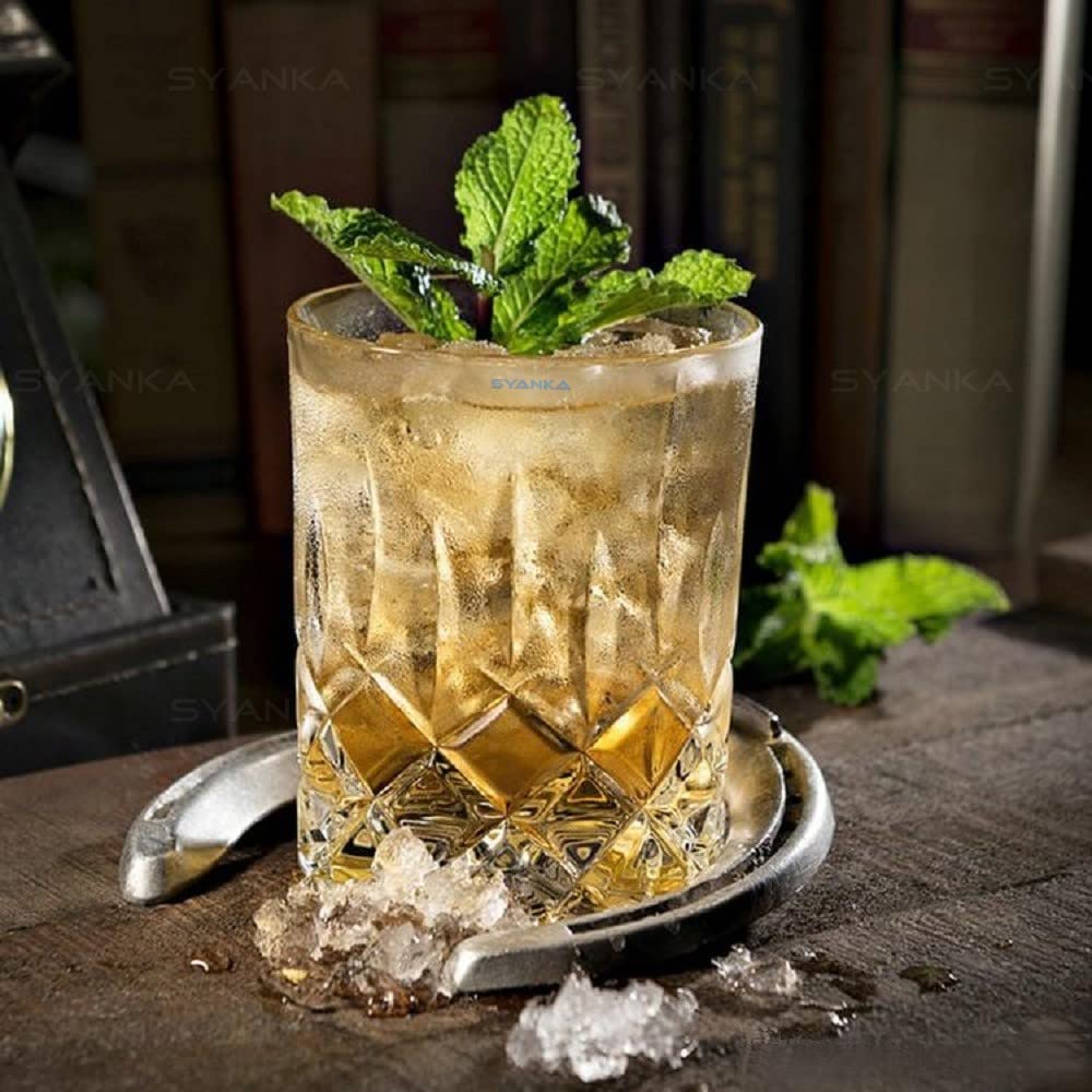 crystal tumbler glass set for cocktails