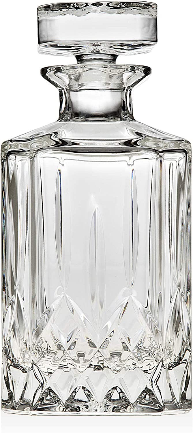 crystal whiskey decanter