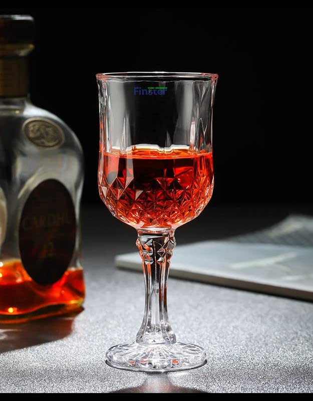 crystal wine glass set