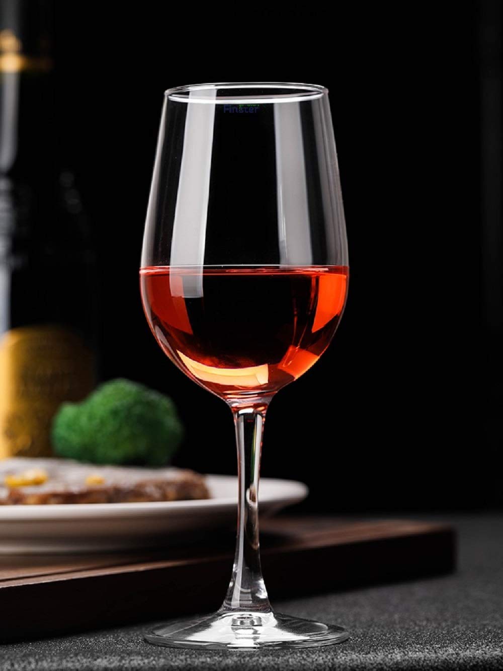 crystal wine glasses set