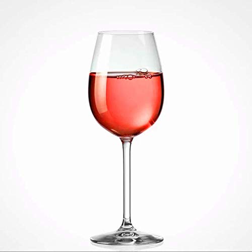 crystal wine goblet