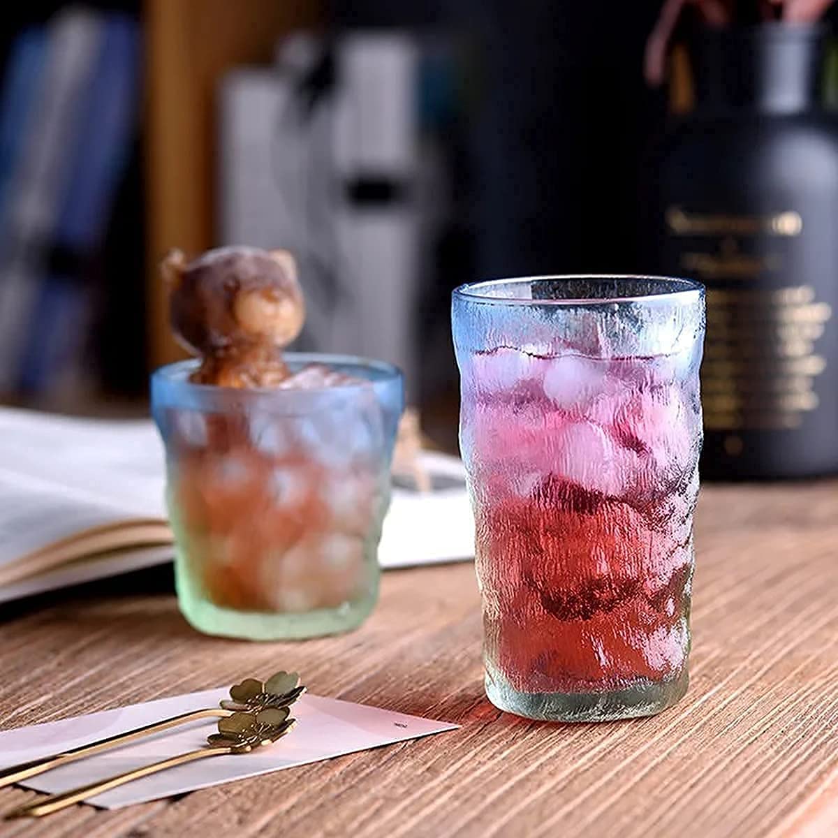 glacier frosted wine glass 300ml