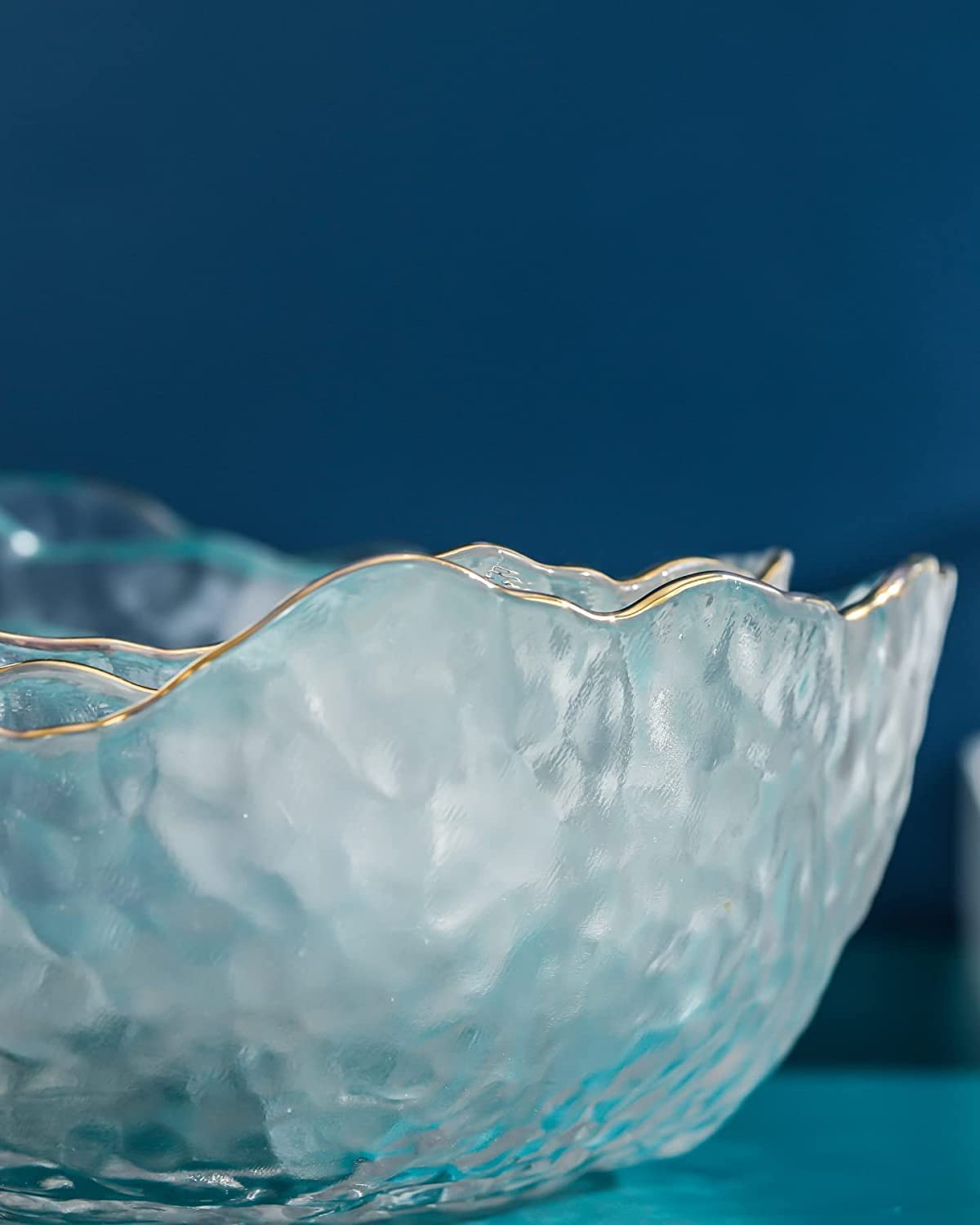 glass fruit snack bowl set