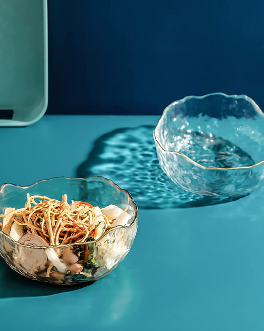 glass salad bowl 5 inch chalbhai