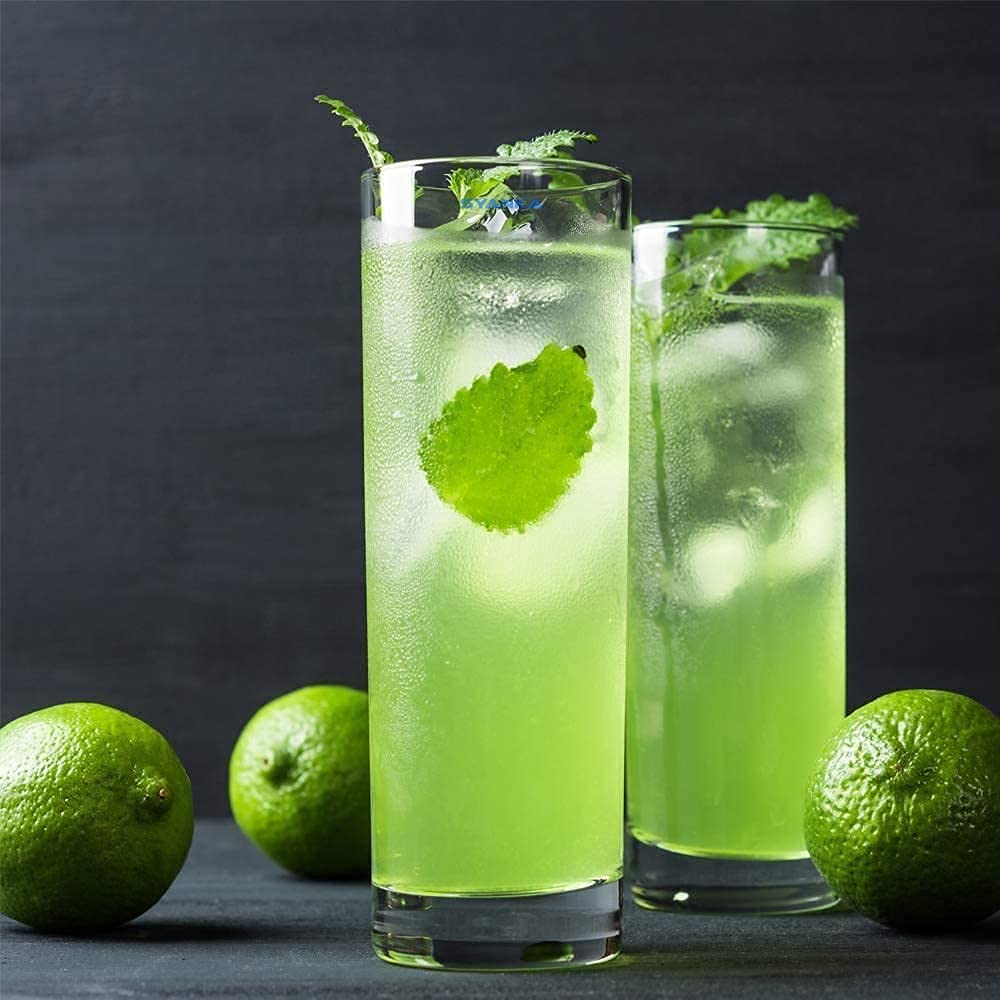 italian premium juice glass set 300ml