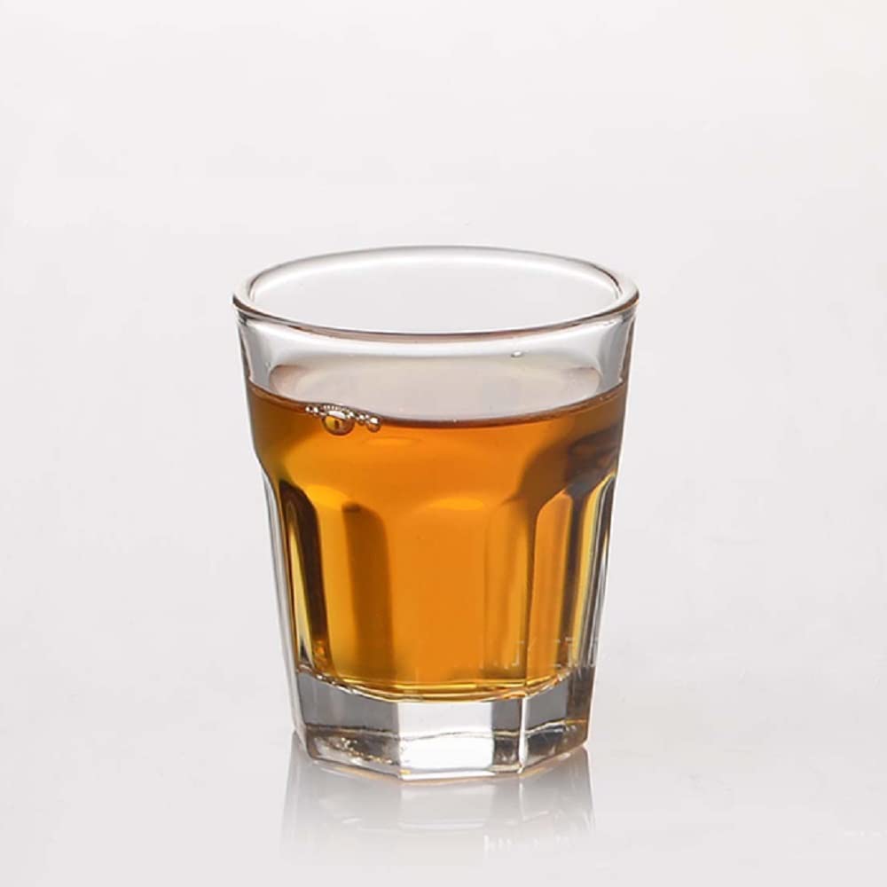 italian shot glass set 30ml transparent