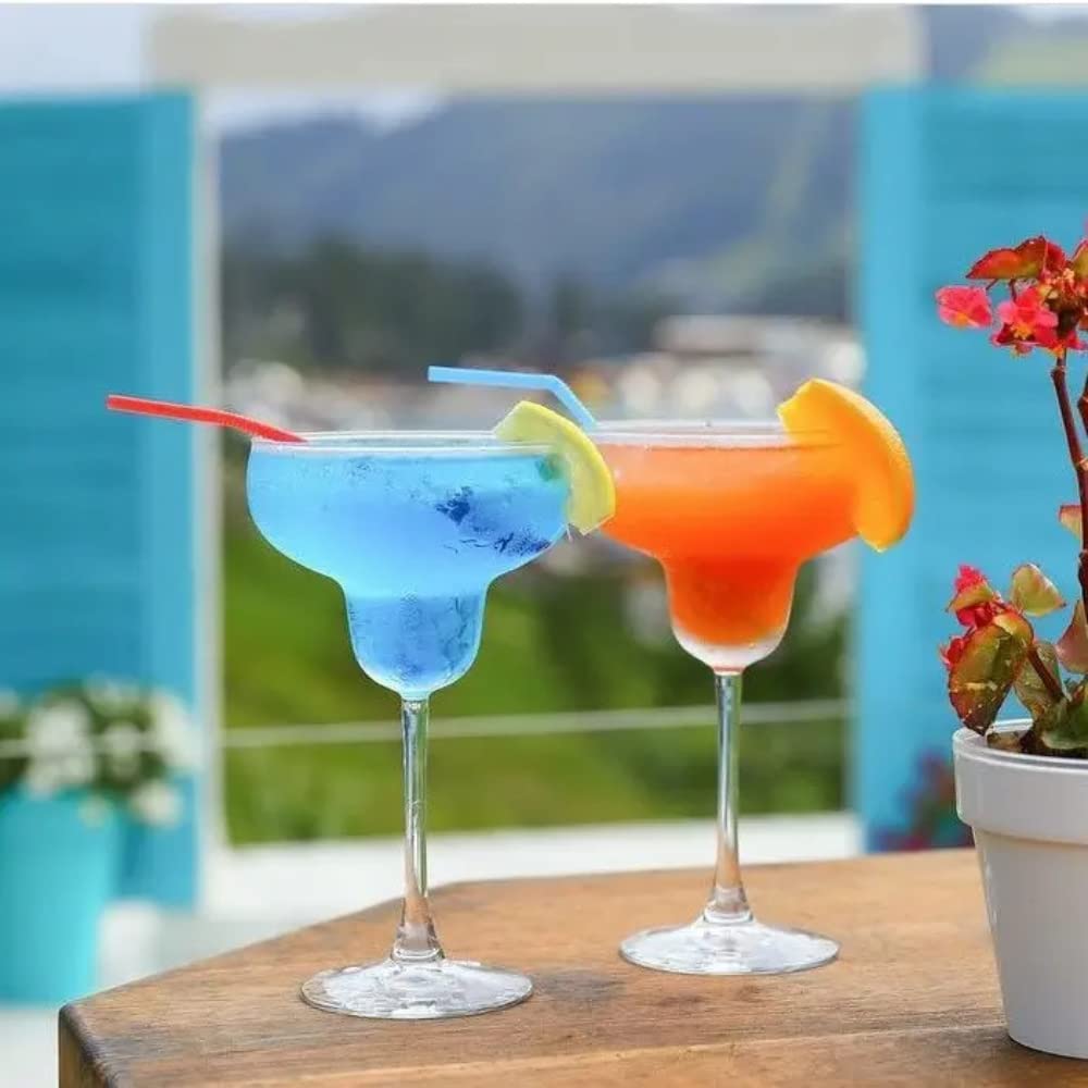 margarita glass set of 2 cocktail glasses