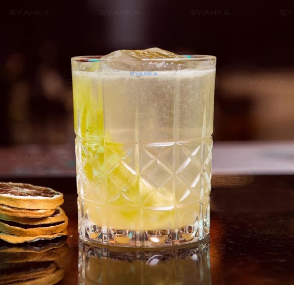 medium water juice drinking glasses set
