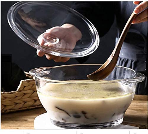 microwave safe glass bowl with lid