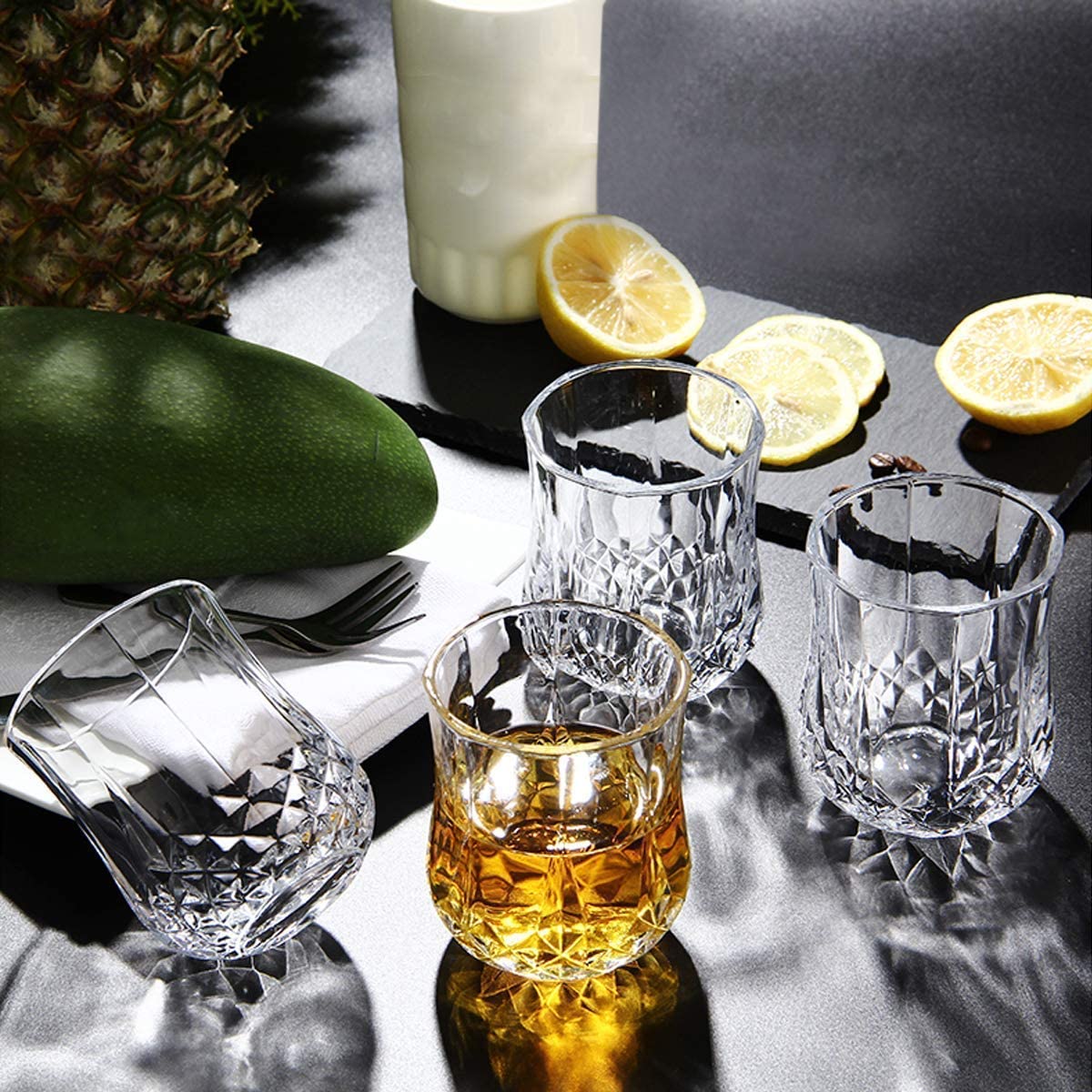 mini liquor shot glasses bar set